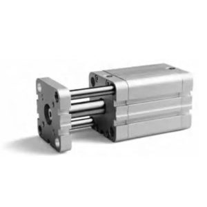 Cilindro Pneumático ISO 21287 D/E Magnético Haste Passante Anti-Rotação