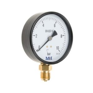 Manómetro a seco Rosca Vertical Ø 40-50-63-80-100-150(MV)