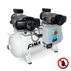 Compressor Estomatologia Série Stealth 1,5 a 1,5x2CV-240 a 480Lt/min.